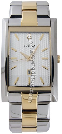 Bulova Marine Star Two-tone Steel Mens Watch 98B001