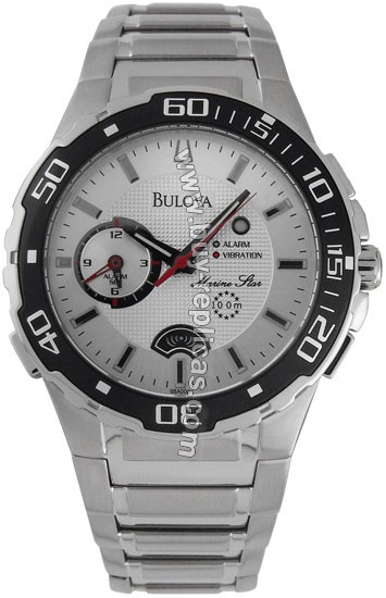 Bulova Marine Star Steel Mens Watch 98A000