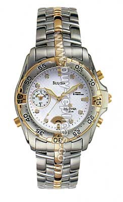 Bulova Vibra-Alarm Millennia Mens Watch 98A48