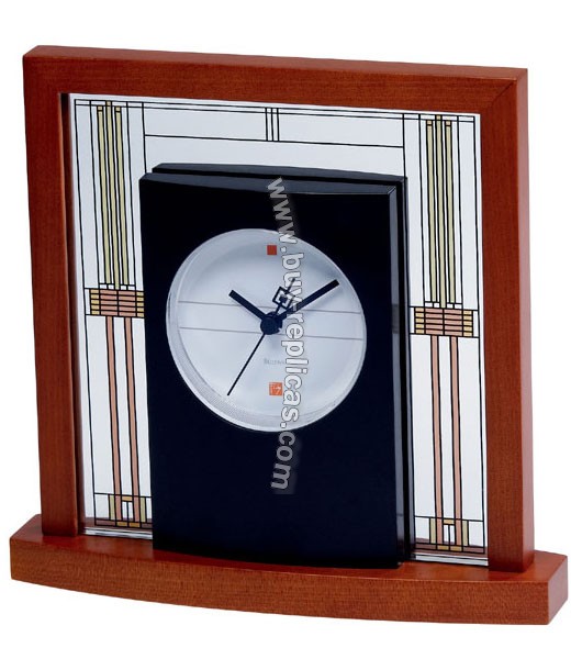 Bulova Frank Lloyd Wright Willits Table Clock B1839