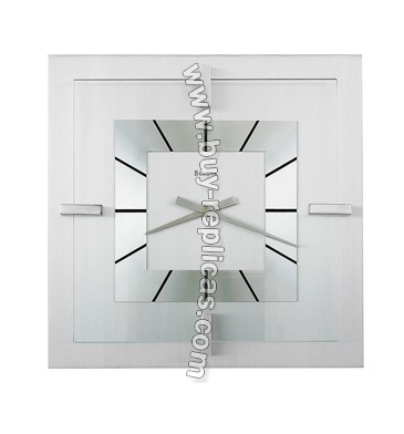 Bulova Decorative Wall Frey Aluminum Clock C4248