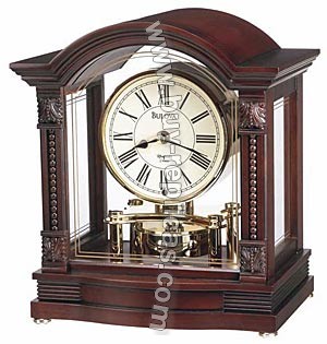 Bulova Mantel Chimes Bardwell Multiple Melody Table Clock B1987