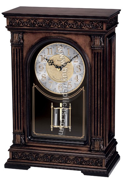 Bulova Mantel Chimes Versailles Melody Table Clock B1928