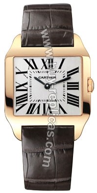 Cartier Santos Dumont 18kt Rose Gold Ladies Watch W2009251