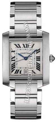 Cartier Tank Francaise Steel Limited Edition Mens Watch W51022Q3