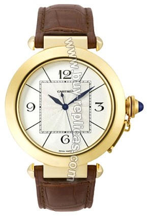 Cartier Pasha 18kt Yellow Gold Mens Watch W3019551