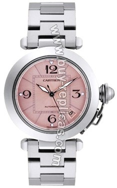 Cartier Pasha C Pink Automatic Unisex Watch W31075M7