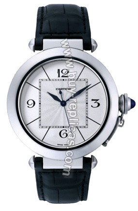 Cartier Pasha de Cartier 18kt White Gold Mens Watch W3018751