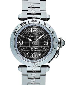 Cartier Pasha C GMT Automatic Mens Watch W31049M7