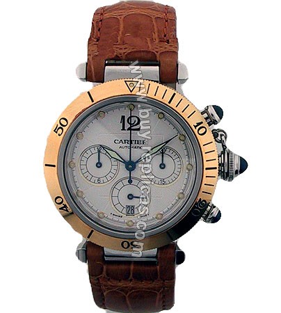 Cartier Pasha Chronograph Automatic Mens Watch W3103655