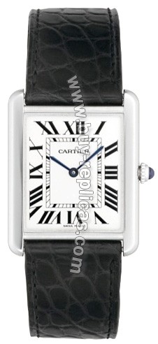 Cartier Tank Solo Steel Mens Watch W1018355