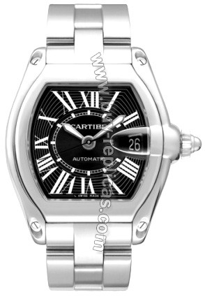 Cartier Roadster Black Mens Watch W62041V3