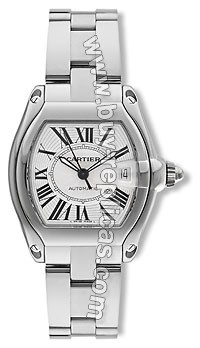 Cartier Roadster Steel Automatic Mens Watch W62025V3