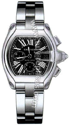 Cartier Roadster Chrono XL Mens Watch W62020X6