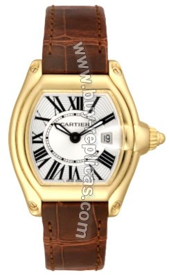 Cartier Roadster 18kt Yellow Gold Ladies Watch W62018Y5