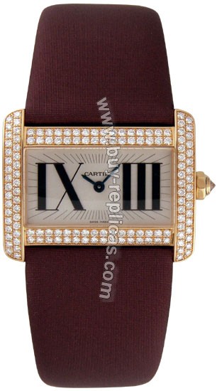 Cartier Tank Divan Diamond Mini Ladies Watch WA301471