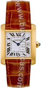 Cartier Tank Francaise 18kt Yellow Gold Midsize Watch W5001456