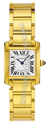 Cartier Tank Francaise 18kt Yellow Gold Ladies Watch W50002N2