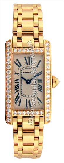 Cartier Tank American Ladies Watch WB7072K2