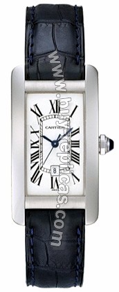 Cartier Tank American 18k White Gold Midsize Watch W2603656