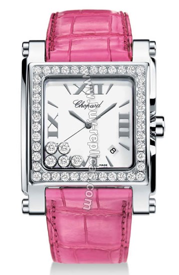 Chopard Happy Sport Square Ladies Watch 28/8448-20