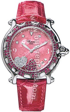 Chopard Happy Sport Love With Rubies Ladies Watch 28/8944-421