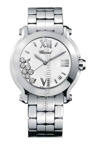 Chopard Happy Sport Edition 2 Stainless Steel Ladies Watch 27-8477.WH