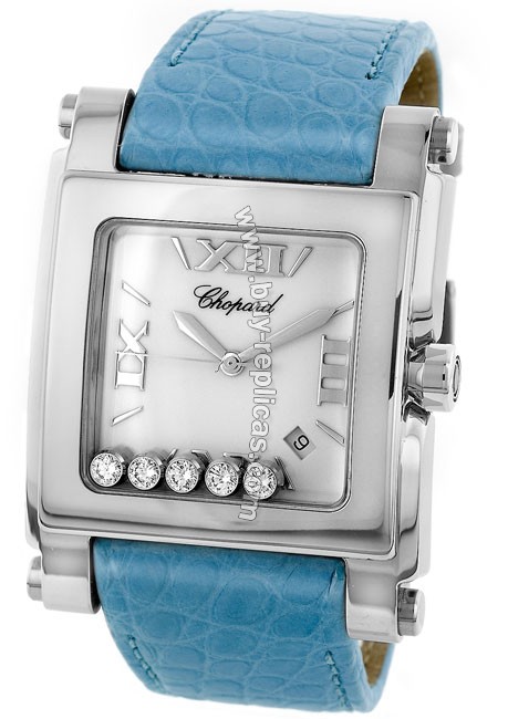 Chopard Happy Sport Blue Ladies Watch 28/8447