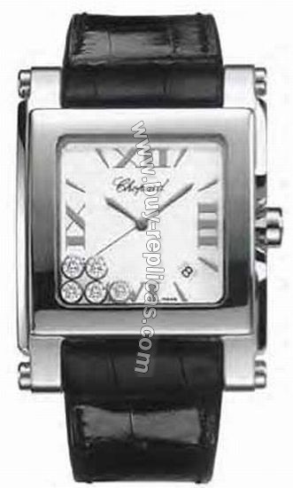 Chopard Happy Sport Black Ladies Watch 28/8447