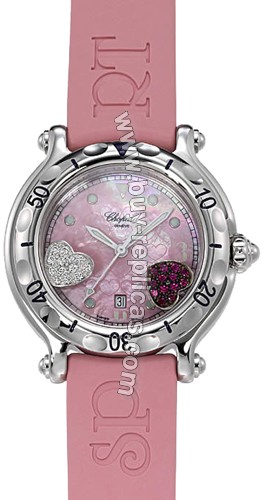 Chopard Happy Sport Stainless Steel Ladies Watch 27/8951