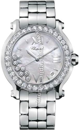 Chopard Happy Sport Stainless Steel Ladies Watch 27/8478-20