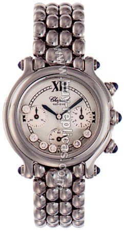 Chopard Happy Sport Stainless Steel Ladies Watch 27/8324-23