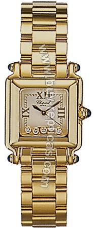 Chopard Happy Sport 18kt Gold Ladies Watch 27/6851-23