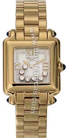 Chopard Happy Sport 18kt Gold Ladies Watch 27/6770-23