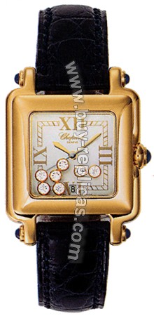 Chopard Happy Sport 18kt Gold Ladies Watch 27/6677-23