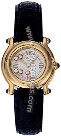 Chopard Happy Sport 18kt Gold Ladies Watch 27/6149-23