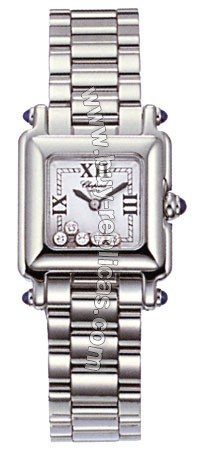 Chopard Happy Sport Diamond Steel Mini Ladies Watch 27/8893-23