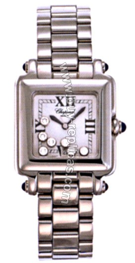 Chopard Happy Sport Diamond Steel Ladies Watch 27/8349-23