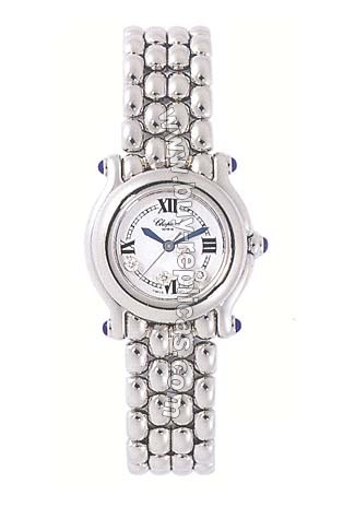 Chopard Happy Sport Diamond Steel Ladies Watch 27/8250-23