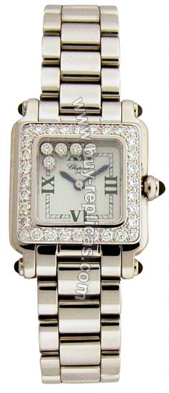 Chopard Happy Sport Diamond Steel Mini Ladies Watch 27/8895-23/11