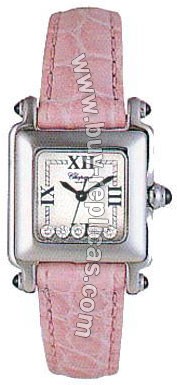 Chopard Happy Sport Diamond Steel Pink Ladies Watch 27/8892-23