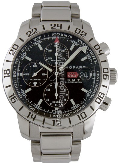 Chopard Mille Miglia GMT Steel Mens Watch 15/8992