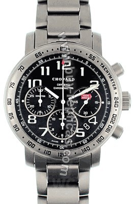 Chopard Mille Miglia Titanium Black Chronograph Mens Watch 158915