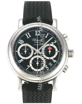 Chopard Mille Miglia Titanium Black Rubber Chronograph Mens Watch 16/8331