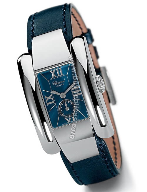 Chopard La Strada Steel Blue Ladies Watch 41/8357