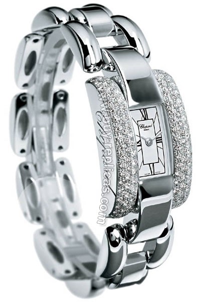 Chopard La Strada Diamond 18kt White Gold Ladies Watch 41/6547