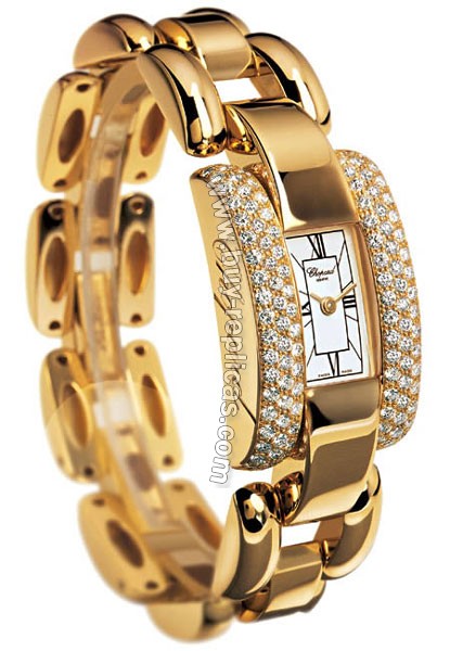 Chopard La Strada Diamond 18kt Yellow Gold Ladies Watch 41/6547