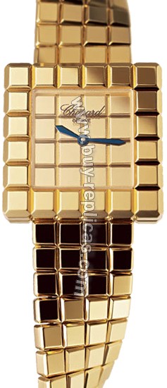 Chopard 18kt Yellow Gold Ice Cube Ladies Watch 11/7407-YG