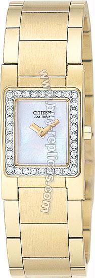 Citizen Silhouette Gold-Tone Ladies Watch SY2032-59D