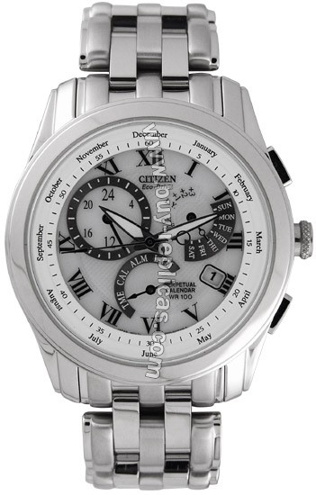 Citizen Calibre 8700 Eco-Drive Perpetual Calendar Mens Watch BL8000-54A